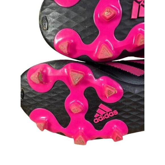 Adidas Goletto Pink Black Unisex Kids Size 12K Soccer Cleats - Picture 7 of 9